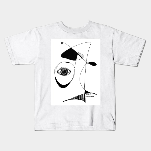 'Voyeur' Kids T-Shirt by jerrykirk